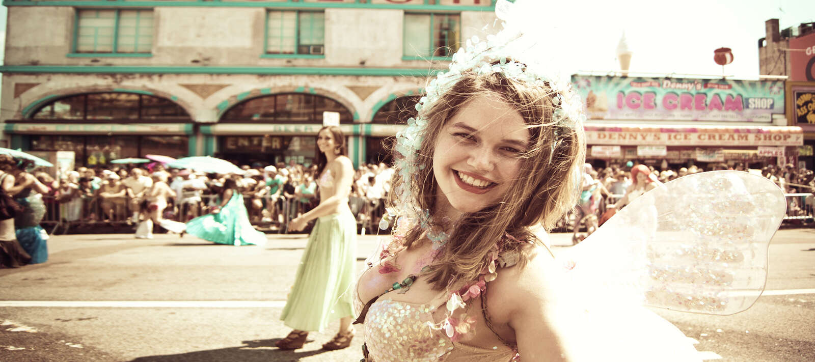 Průvod mořských panen se vydá na Coney Island v New Yorku