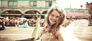 Průvod mořských panen se vydá na Coney Island v New Yorku