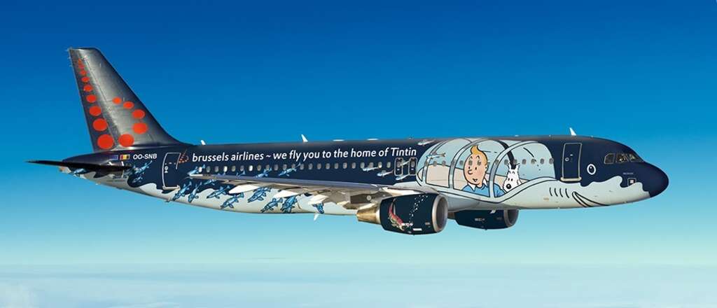 Brussels Airlines Tintin