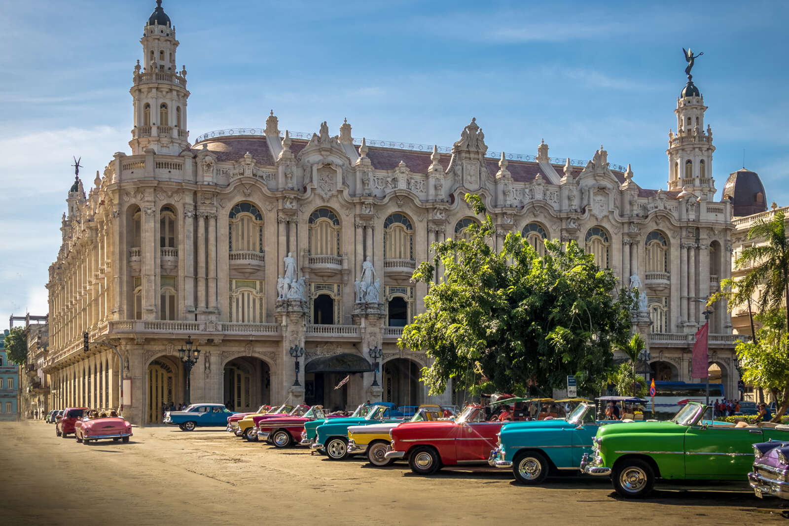 Obnovené cesty na Kubu