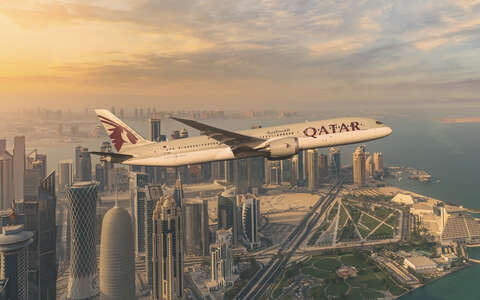 Dreamlinerem s Qatar Airways