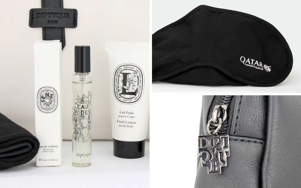Amenity kit Qatar Airways